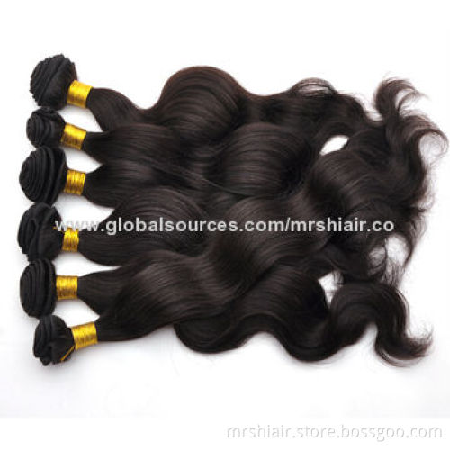 22-inch Natural Color Body Wave Indian Virgin Hair